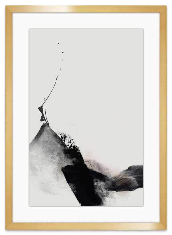 Unruly Painting by Artur Chen || Gold Frame Print- ARVIVID
