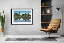 Reflections in Lyme Wall Prints by Oli Mumby || ARVIVID Art Print